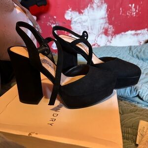 Black Platform Heels